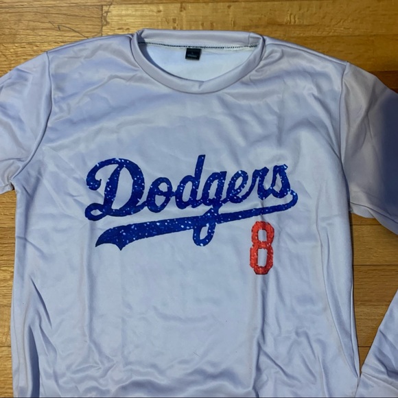 Los Angeles Dodgers LA Valle Cream/White Long Sleeve Shirt Women's Large - Picture 2 of 6